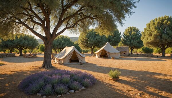 Bien choisir son emplacement pour camper au coeur du luberon