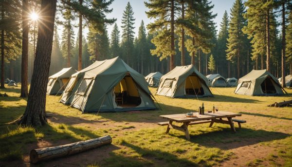 Comment évoluent les tarifs des séjours en plein air ?