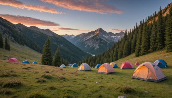 Les campings de montagne offrent un grand bol d'air