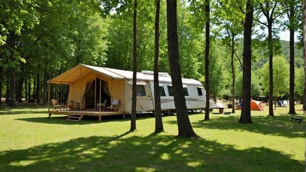 Camping luxe ardèche : découvrez le ranc davaine en famille