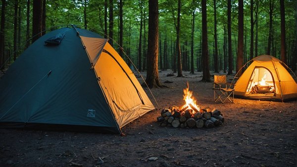 Camping grau du roi : vivez l'expérience aux jardins de tivoli